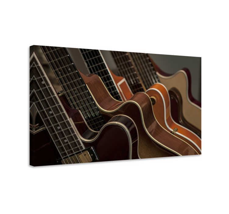 Quadro de música Guitarras - TenStickers