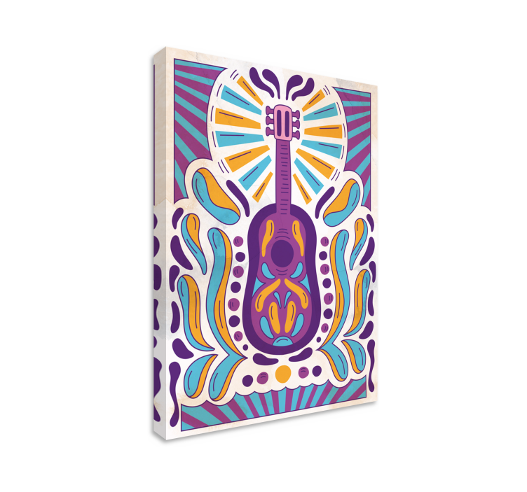 Quadro de música Motivos musicais - TenStickers