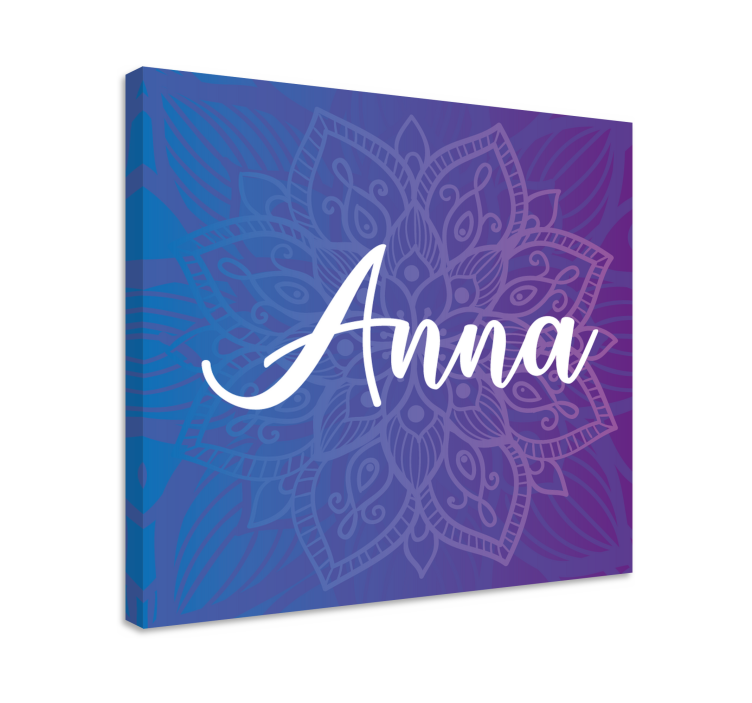 Quadro buda com design de mandala personalizado - TenStickers