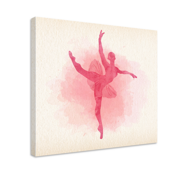 Quadro de bailarina Bailarinas multicolor - TenStickers