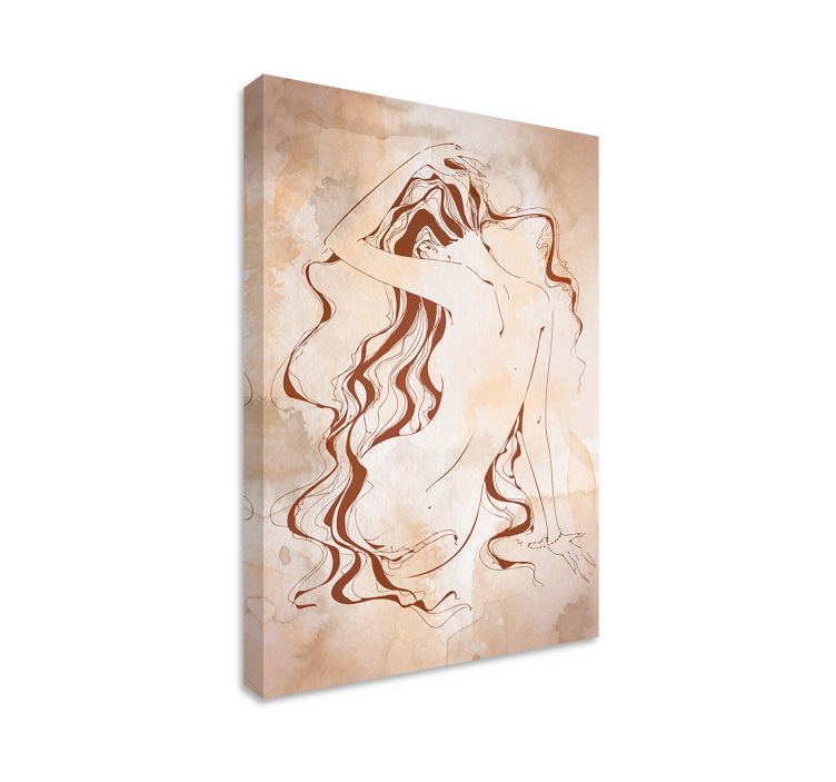 Quadro para a casa de banho Papel higiênico moderno - TenStickers