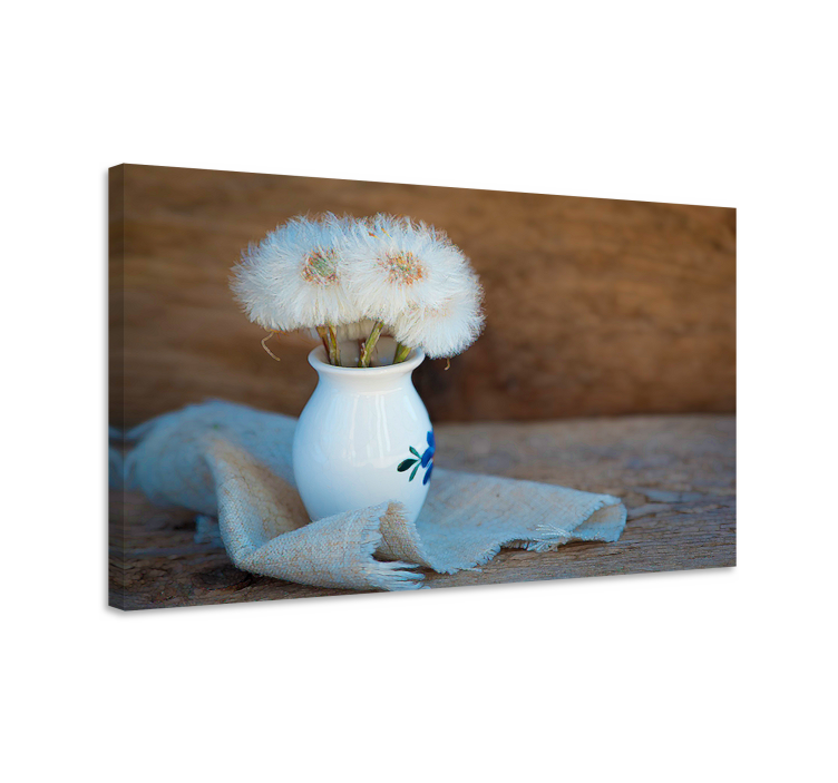 Quadro de flores buquê de pólen de dente-de-leão - TenStickers