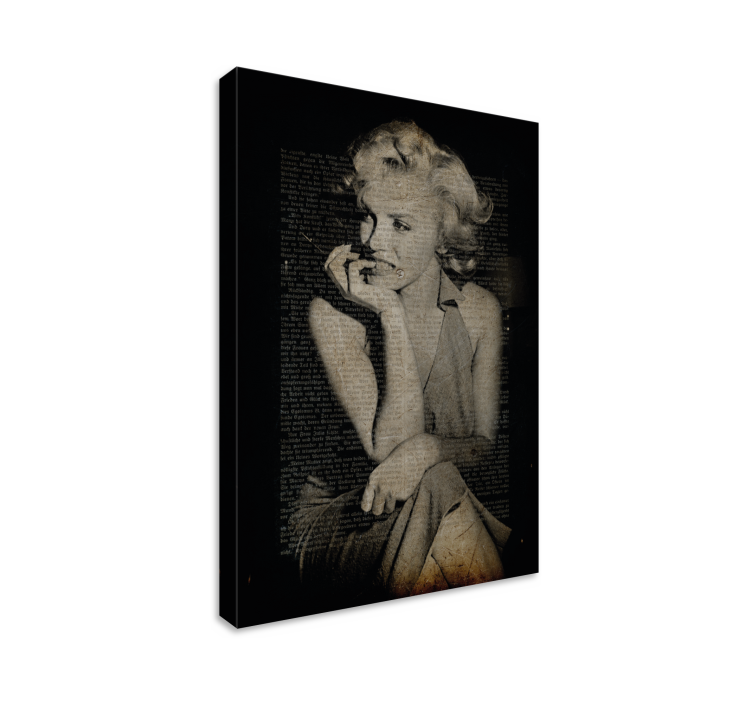 Quadro vintage Vintage marlyn monroe - TenStickers
