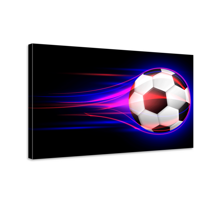 Quadro para lar Bola de fogo multicolor - TenStickers