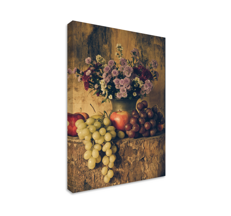 Quadro de flores frutas e flores - TenStickers
