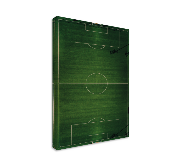 Quadro para lar Campo de futebol simples - TenStickers