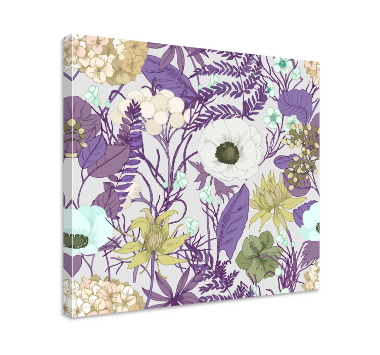 Quadro de flores elegância em arranjos florais - TenStickers
