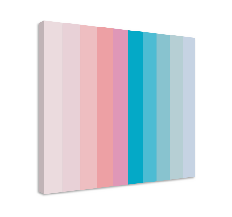 Quadro para quarto Cores pastel, tons, bloco de cores - TenStickers