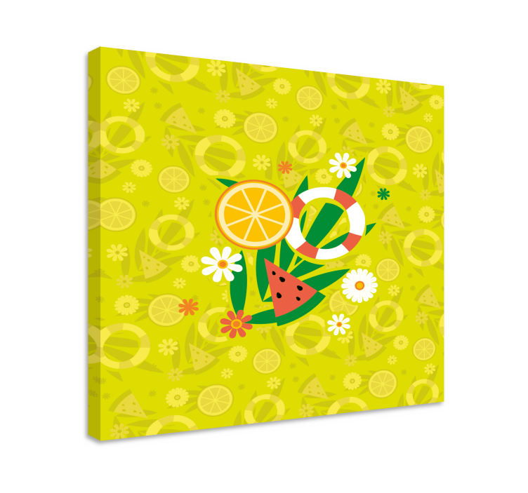Quadro decorativo de vinícola fruto tropical delicioso - TenStickers