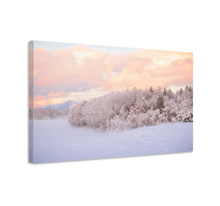 Quadro de paisagem serenidade de inverno - TenStickers