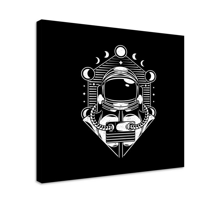 Quadro para quarto Astronauta universo produtovintage - TenStickers