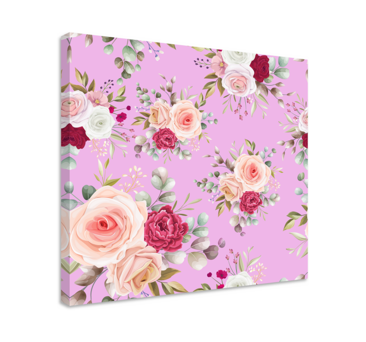 Quadro de flores arranjo floral - TenStickers