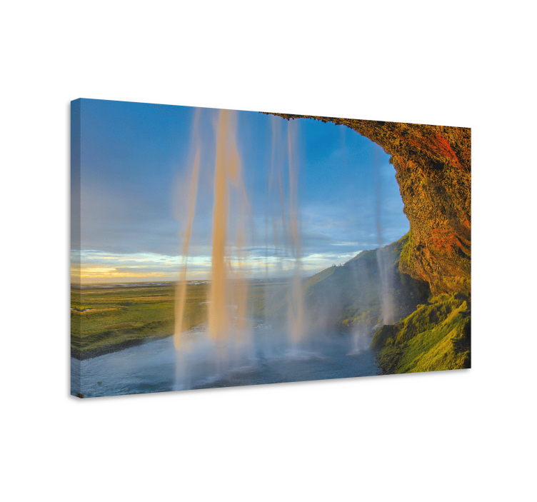 Quadro de paisage cachoeira seljalandsfoss - TenStickers