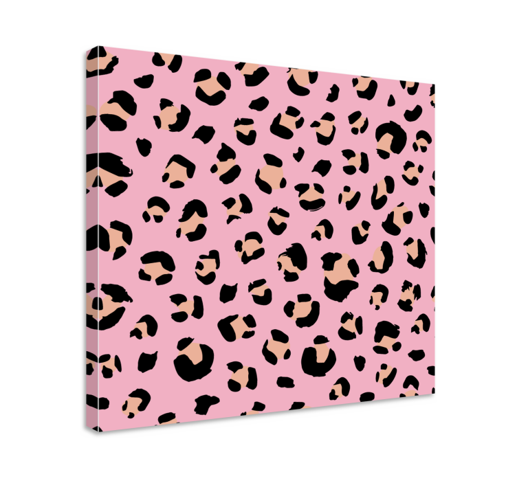 Quadro animais com estampa de manchas de leopardo - TenStickers