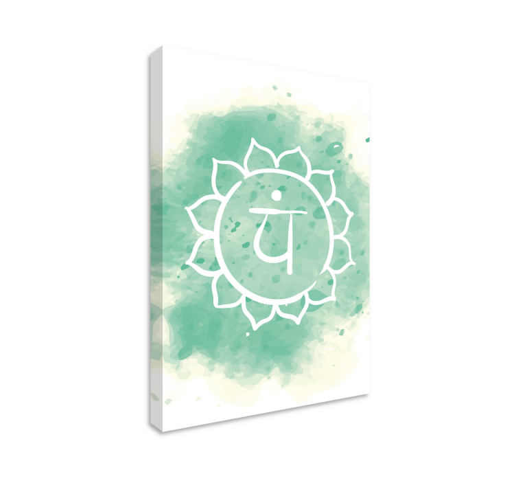 Quadro decorativo zen símbolo da meditação - TenStickers