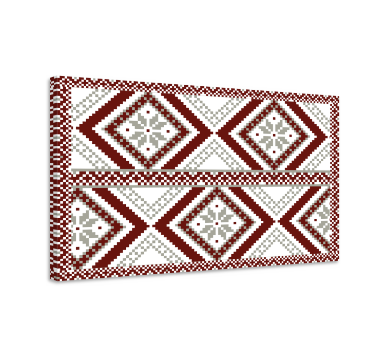 Quadro decorativo moderno conceito diamante geométrico - TenStickers