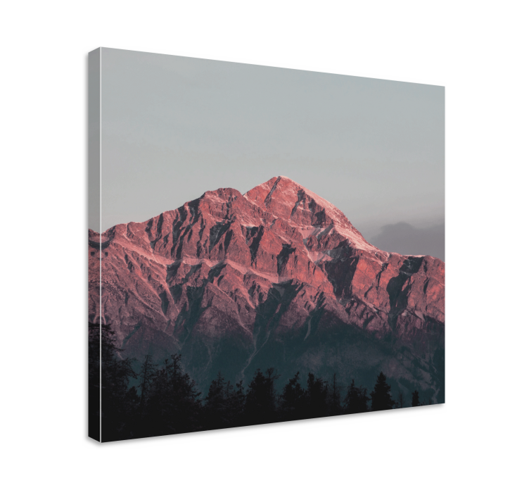 Quadro de paisagem cumes das grandes montanhas - TenStickers