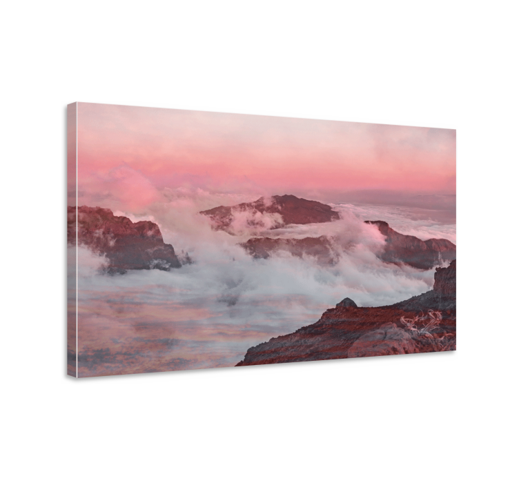 Quadro de paisagem cenário montanhoso dos sonhos - TenStickers