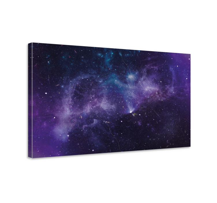 Quadro moderno Chuva estrela roxa - TenStickers