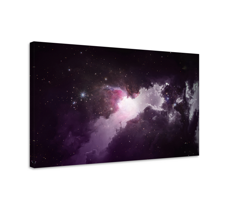 Quadro de paisage cena de nebulosa cósmica - TenStickers