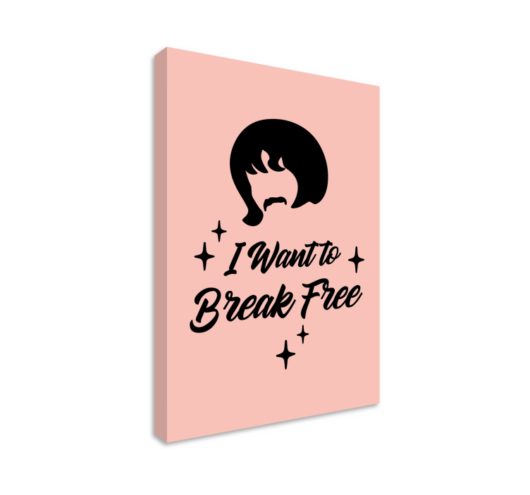 Quadro com letras para inspiração de frases icônicas - TenStickers