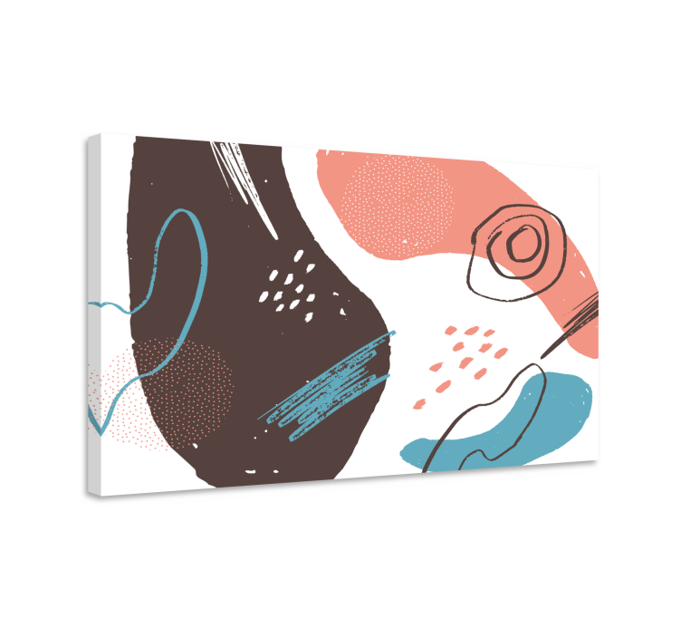 Quadro de arte Escova de Vinil decorativogrunge - TenStickers