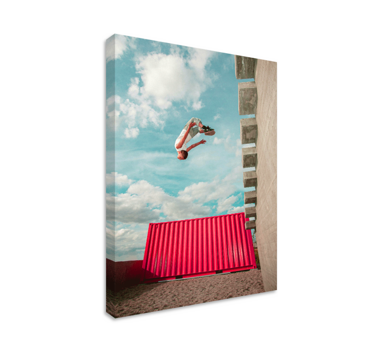 produtode impressão de pôster de parkour - TenStickers