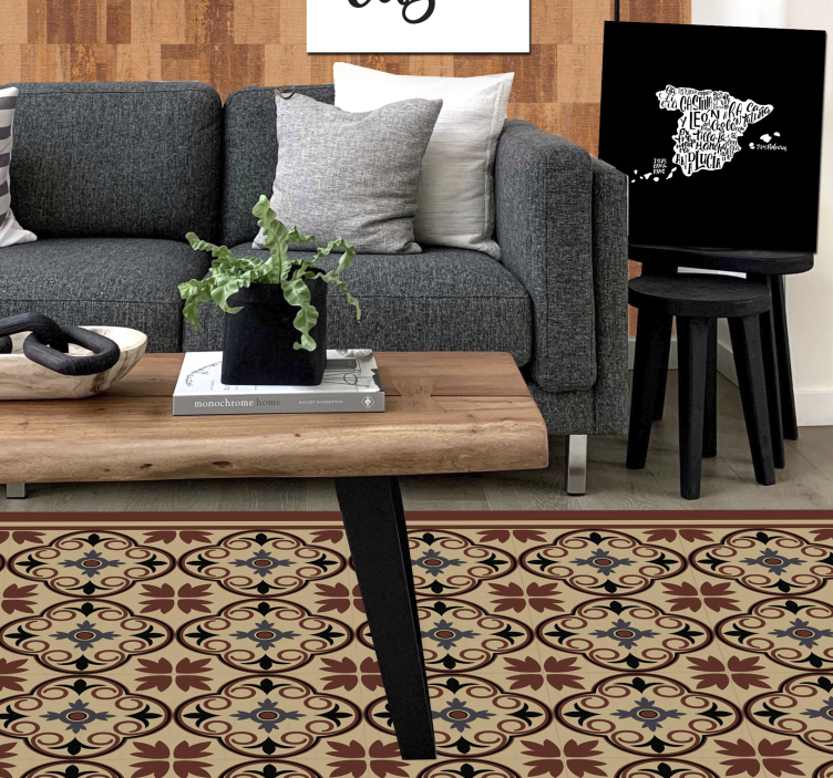 Quadro mapa mundi tipografia criativa de mapas - TenStickers