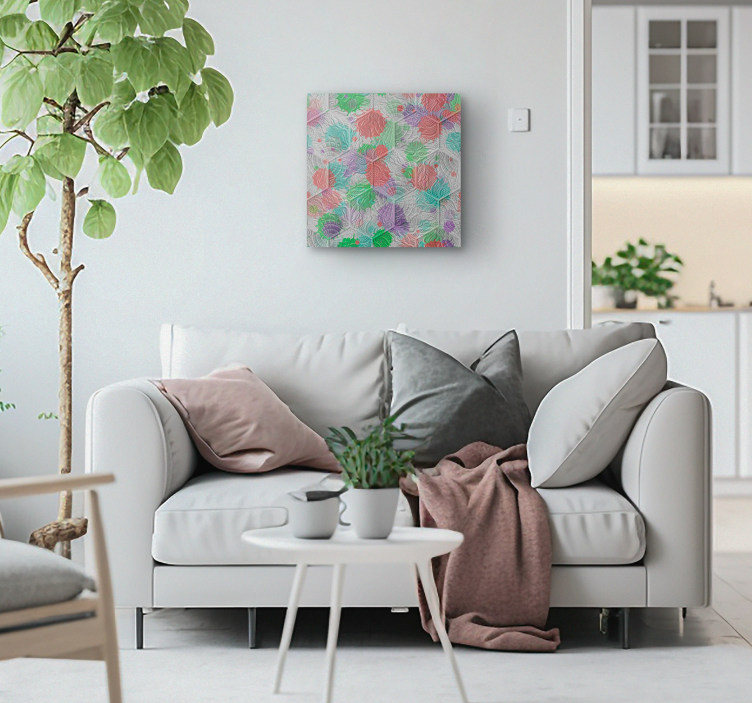 Quadro vintage azulejos manchados de GaudíAzulejos manchados de G - TenStickers