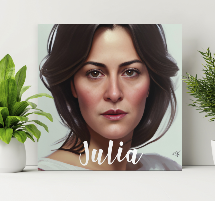 Quadro com nome seu avatar - TenStickers