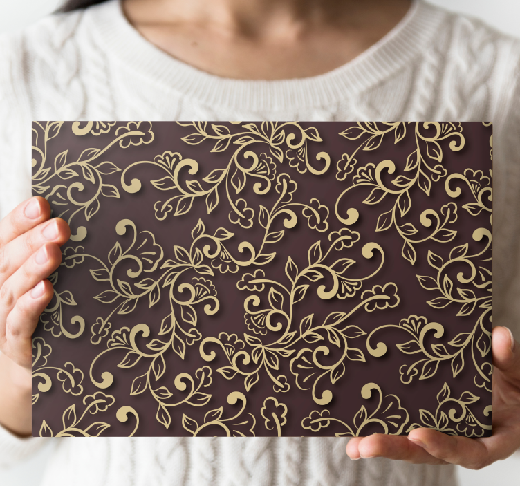 Quadro de flores arranjo botânico elegante - TenStickers