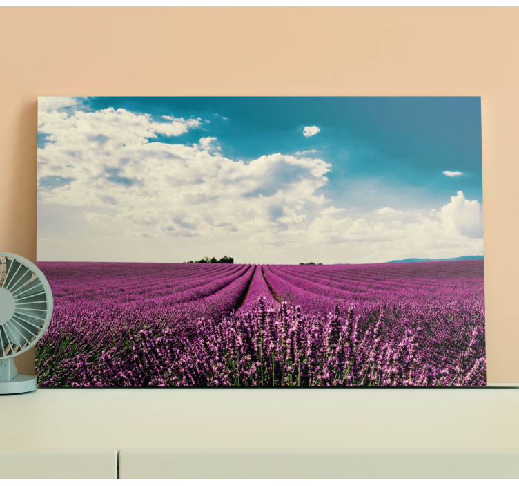 Quadro de flores campo de lavanda - TenStickers
