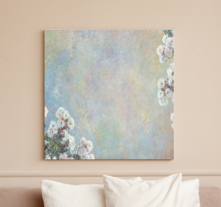 Quadro de flores inspiração floral delicada - TenStickers