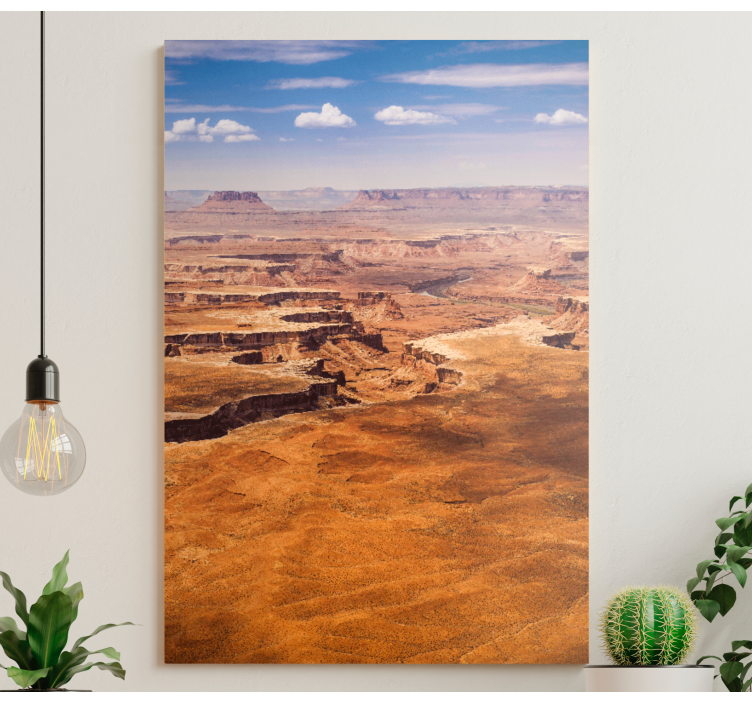 Quadro de paisagem vista do canyon do deserto - TenStickers