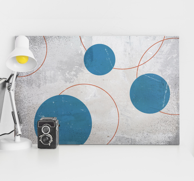 Quadro de arte Desenho de brutalismo - TenStickers