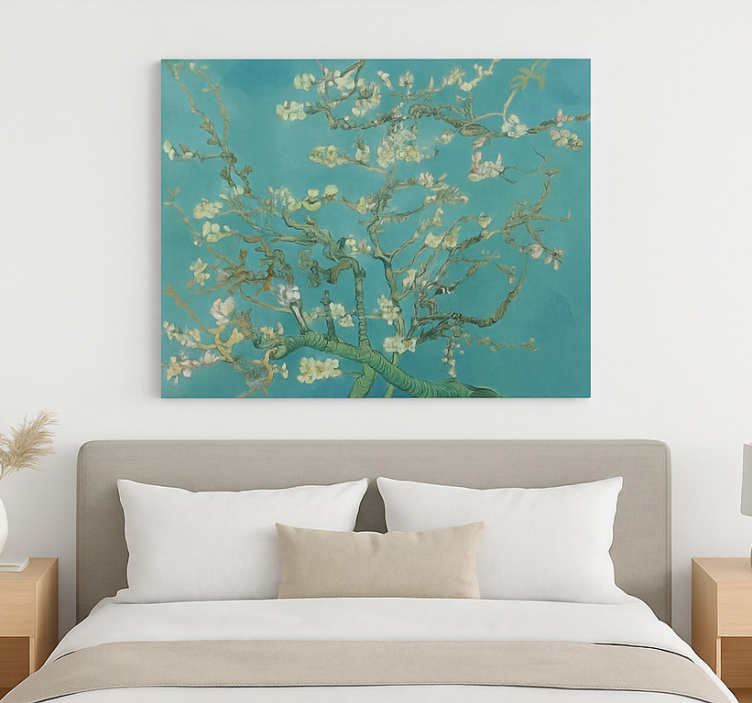 Quadro de arte flor de amendoeira van gogh - TenStickers