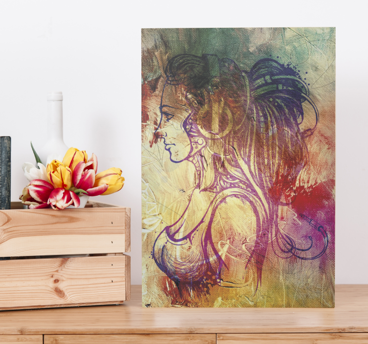 Quadro de arte Mente cheia de sonhos - TenStickers