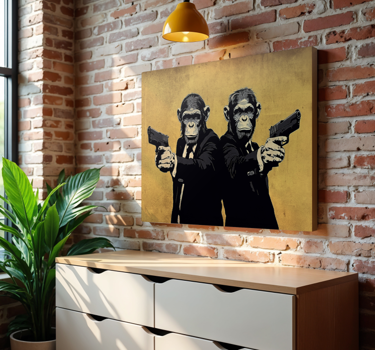 Quadro de arte pulp fiction - TenStickers