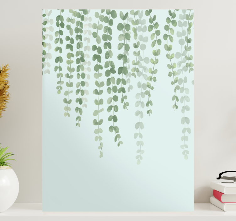 Quadro de plantas Pendurar plantas elegantes - TenStickers