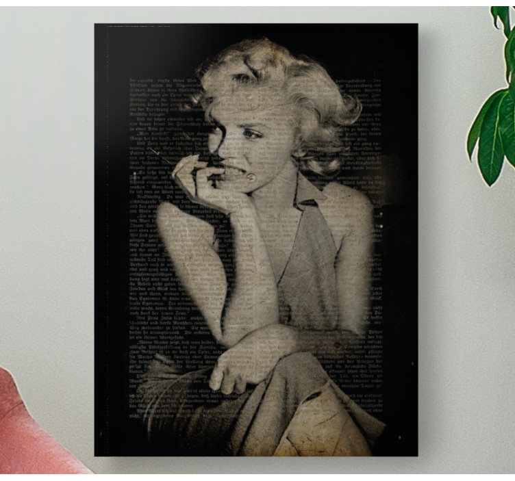 Quadro vintage Vintage marlyn monroe - TenStickers