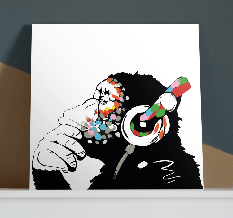 Quadro de música Mono banky música - TenStickers