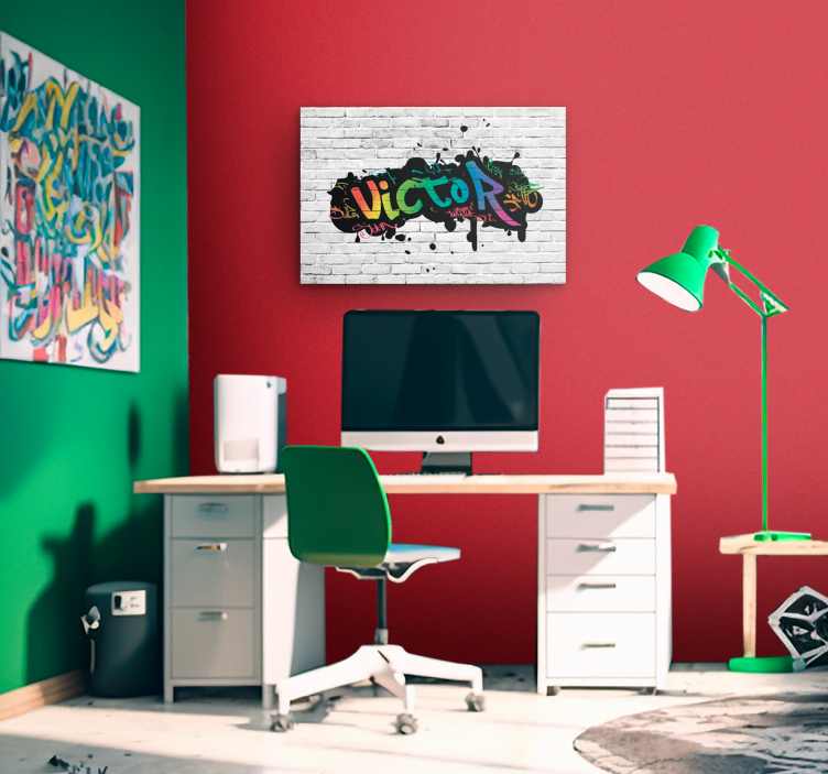 Quadro Decorativo para quarto nome PersonalizadoNome Personalizad - TenStickers