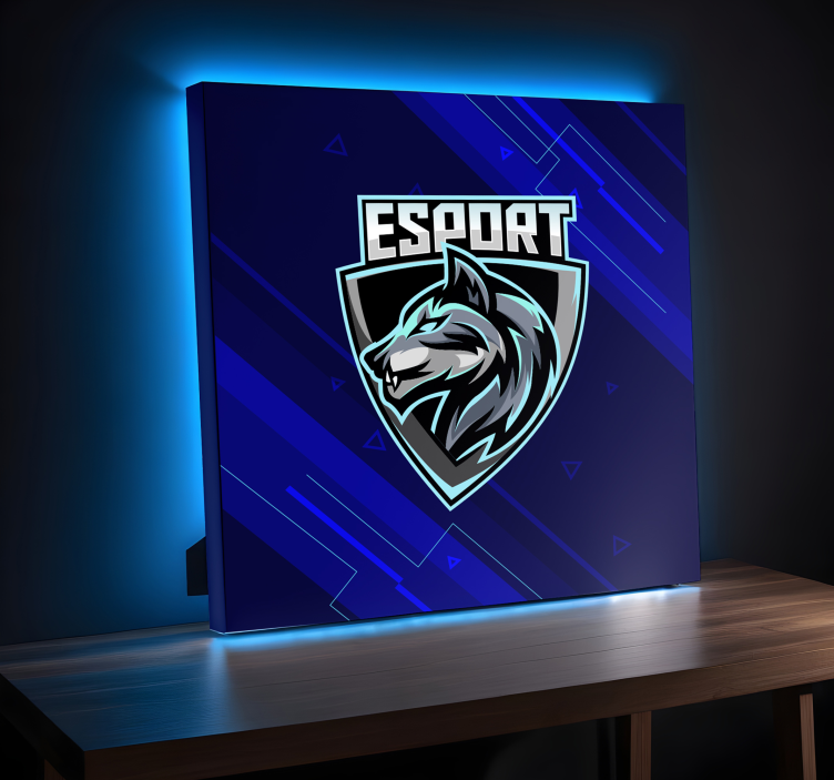 Quadro videogame seu logotipo de e-sport - TenStickers