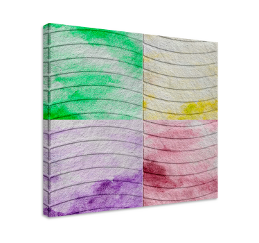 Quadro decorativo para sala azulejos das Ramblas - TenStickers