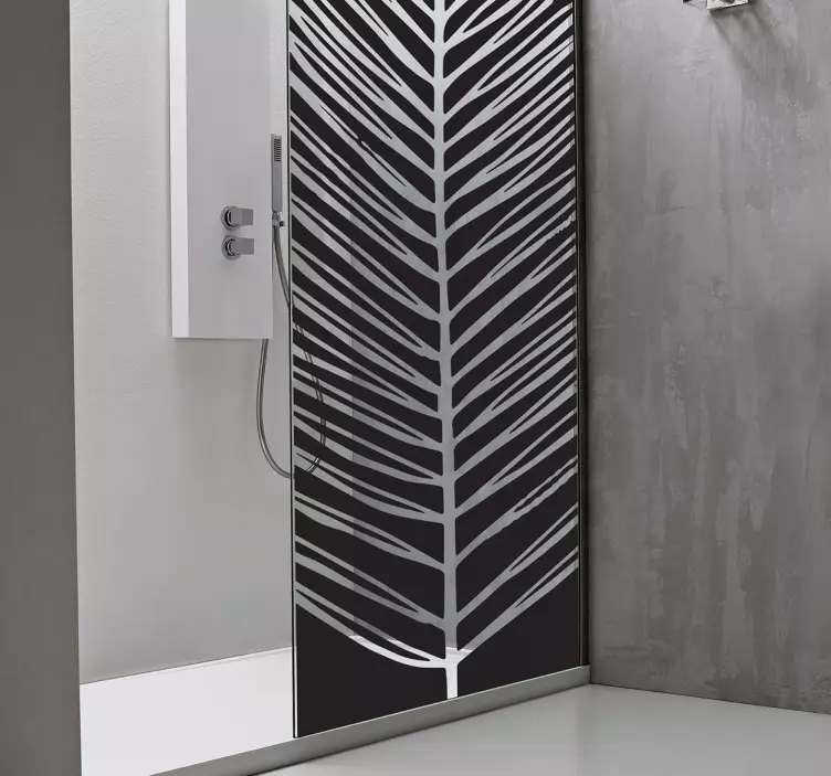 Autocolantes para sala de jantar folha tropical - TenStickers