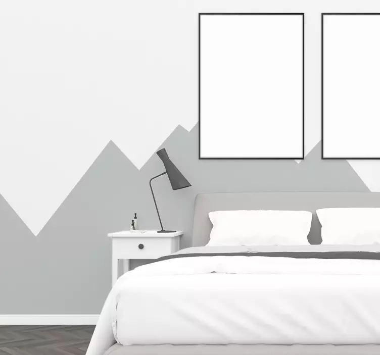 Autocolante azulejo relevo montanha - TenStickers