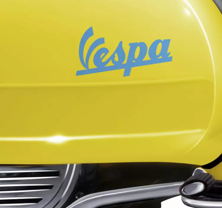 Autocolante moto logotipo Vespa - TenStickers