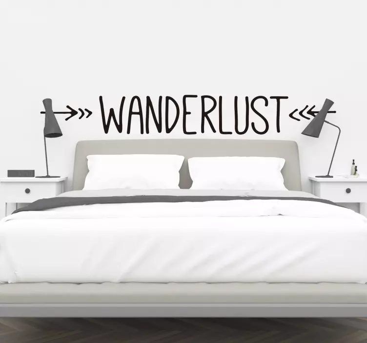 Autocolantes lugares wanderlust simples - TenStickers
