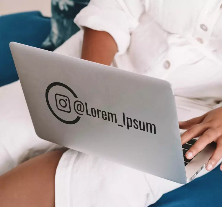 Vinilo para negocios instagram - TenStickers