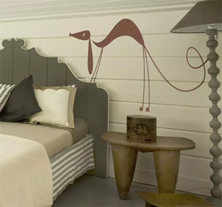 Sticker personalizado cão salsicha - TenStickers